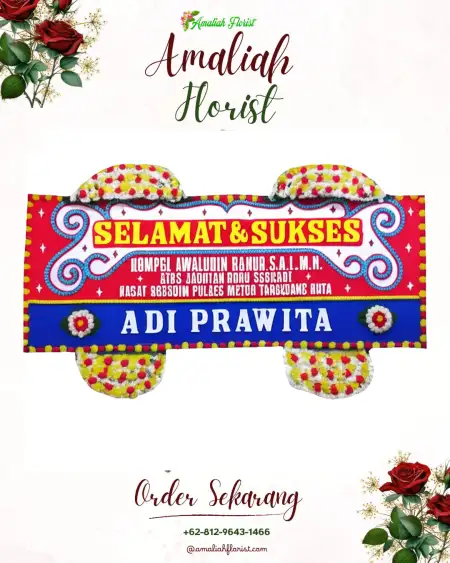 Papan Bunga Ucapan Selamat Cibodas Baru