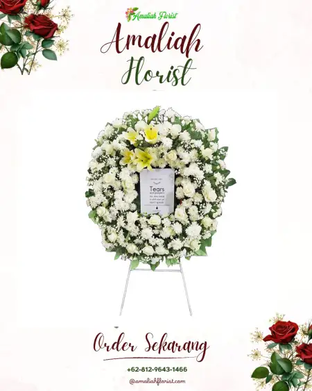 Krans Bunga Duka Cibodas Baru